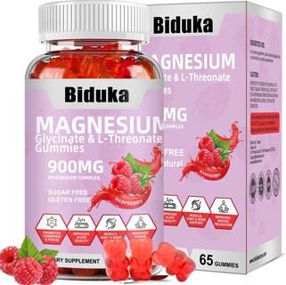 Foto 1 | Foto 1 | Gomitas Biduka Con Complejo De Magnesio 900 Mg Con Vitamina D B6 Y Coq10 - Venta Internacional.