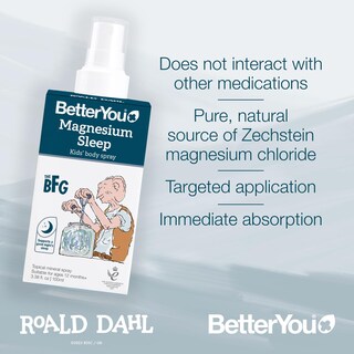 Foto 5 | Foto 5 | Spray Corporal Betteryou Magnesium Sleep Kids 100 Ml Con Lavanda - Venta Internacional.