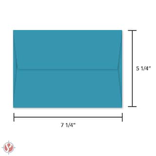 Foto 5 | Foto 5 | Sobres S Con Impresión Superfina Tamaño A7 Azul Cerúleo Paquete De 250 Unidades - Venta Internacional.