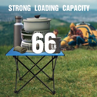 Foto 6 | Foto 6 | Mesa Auxiliar Portátil Para Acampar Villey Aluminio Ultraligero Azul - Venta Internacional.