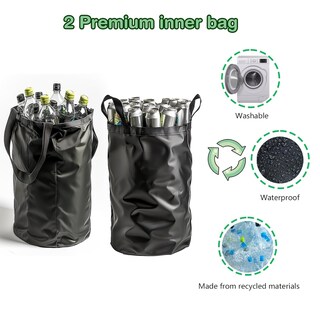 Foto 3 | Foto 3 | Cubo De Reciclaje Pakusane Para Cocina Interior Y Hogar 100 Litros Con Tapa - Venta Internacional.