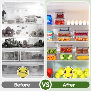 Foto 6 | Foto 6 | Recipientes De Almacenamiento De Alimentos Kemethy De 54 Piezas Sin Bpa Con Tapas - Venta Internacional.