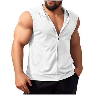 Foto 6 | Foto 6 | Camiseta Sin Mangas Con Capucha Y Reproductor De Música Con Iluminación Led Para Hombre - Venta Internacional.