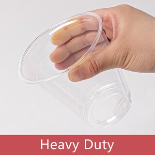 Foto 4 | Foto 4 | Vasos De Plástico Lullaby 12 Oz/350 Ml Transparentes Con Tapas Paquete De 200 - Venta Internacional.