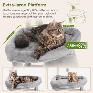 Foto 2 | Foto 2 | Cat Tree Globlazer F83 Giant Para Gatos De Interior Con Rascadores - Venta Internacional.