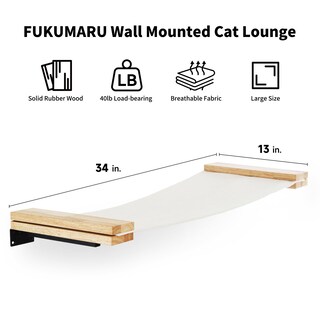 Foto 2 | Foto 2 | Hamaca Fukumaru Cat De Cat Wall Furniture Para Estantes De Pared Para Gatos - Venta Internacional.