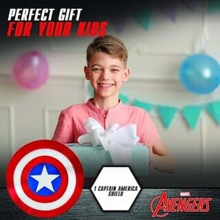 Foto 5 | Foto 5 | Accesorio Para Disfraz Infantil Shield Jazwares De Capitán América 30 Cm - Venta Internacional.