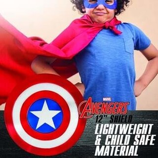 Foto 7 | Foto 7 | Accesorio Para Disfraz Infantil Shield Jazwares De Capitán América 30 Cm - Venta Internacional.