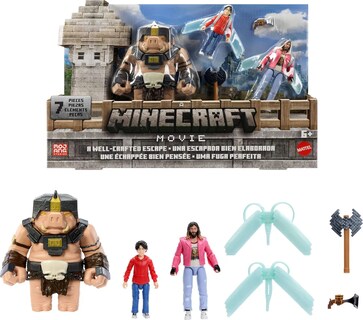 Foto 1 | Foto 1 | Minecraft La Película Figura De Acción Paquete Escape Épico Jfr69