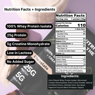 Foto 4 | Foto 4 | Chocolate Con Suero De Leche Nutrition On The Go En Polvo Paquete De 15 - Venta Internacional.