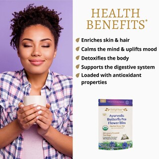 Foto 3 | Foto 3 | Tea Delighteas Organic Butterfly Pea Flower Bliss 30 Bolsas - Venta Internacional.