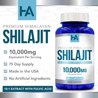 Foto 4 | Foto 4 | Suplemento Healing Awakening Shilajit 10.000 Mg 150 Cápsulas - Venta Internacional.