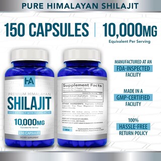 Foto 5 | Foto 5 | Suplemento Healing Awakening Shilajit 10.000 Mg 150 Cápsulas - Venta Internacional.