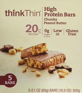 Foto 2 | Foto 2 | ¡piensa En Snack Bar! Mantequilla De Cacahuete Fina Y Gruesa Sin Gluten  60 G - Venta Internacional.