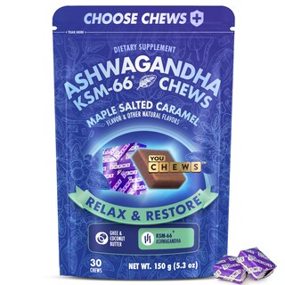 Foto 1 | Foto 1 | Ashwagandha Chews Youchews Ksm-66 Para Aliviar El Estrés 30 Unidades - Venta Internacional.