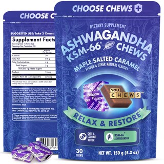 Foto 2 | Foto 2 | Ashwagandha Chews Youchews Ksm-66 Para Aliviar El Estrés 30 Unidades - Venta Internacional.