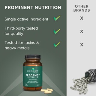 Foto 7 | Foto 7 | Suplemento Prominent Nutrition Fitosoma De Bergamota 500 Mg - Venta Internacional.