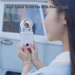 Foto 2 | Foto 2 | Ventilador De Mano Onovatpol Mini Portátil Recargable Con Pantalla Led - Venta Internacional.