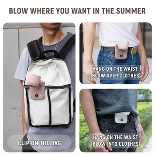 Foto 4 | Foto 4 | Ventilador De Mano Onovatpol Mini Portátil Recargable Con Pantalla Led - Venta Internacional.