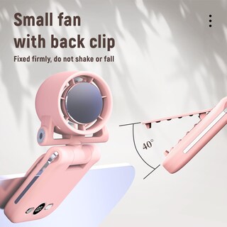 Foto 5 | Foto 5 | Ventilador De Mano Onovatpol Mini Portátil Recargable Con Pantalla Led - Venta Internacional.