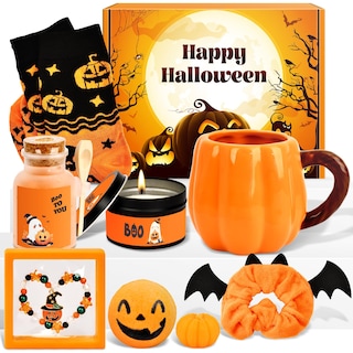 Foto 1 | Foto 1 | Boo Basket Stuffers Ygrsh Para Mujer Con Taza De Calabaza Y Calcetines - Venta Internacional.