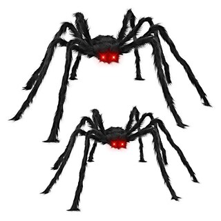 Foto 1 | Foto 1 | Decoraciones De Araña De Halloween Para Exteriores Fathisooc 152 Cm+91 Cm - Venta Internacional.