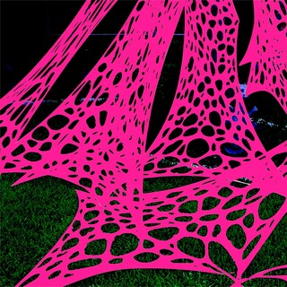Foto 1 | Foto 1 | Decoraciones De Halloween Telarañas Color Rosa Brillante 1400 Pies Cuadrados Yhfuisk - Venta Internacional.