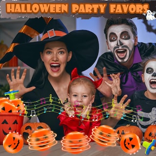 Foto 4 | Foto 4 | Pack De 12 Peoncillos Party Favors Para Halloween Iluminados Para Niños - Venta Internacional.