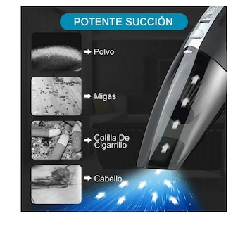 Foto 2 | Foto 2 | Aspirador De Mano Portátil Para Hogar Y Automóvil