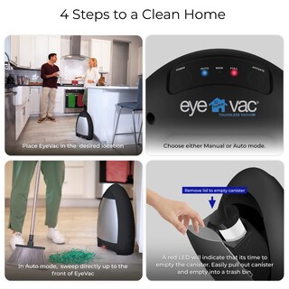 Foto 4 | Foto 4 | Aspiradora Sin Contacto Eyevac Home 1000 W Sin Bolsa Con 2 Filtros - Venta Internacional.
