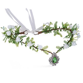 Foto 1 | Foto 1 | Corona De Flores Mostory Woodland Elf Para Mujer Estilo Renacentista - Venta Internacional.