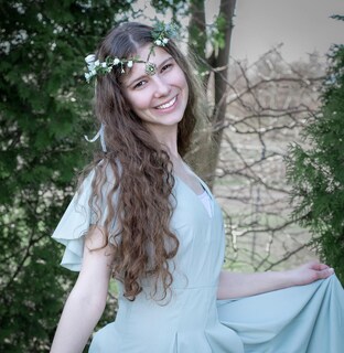 Foto 2 | Foto 2 | Corona De Flores Mostory Woodland Elf Para Mujer Estilo Renacentista - Venta Internacional.