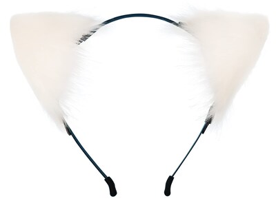 Foto 2 | Foto 2 | Diadema Qinruan De Piel Sintética Con Orejas De Zorro Y Gato Hechas A Mano - Venta Internacional.