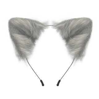 Foto 1 | Foto 1 | Diadema Qinruan Con Orejas De Piel Sintética De Gato Y Zorro Para Halloween - Venta Internacional.