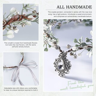 Foto 7 | Foto 7 | Corona De Flores De Hadas Mostory Fairy Para Mujer Estilo Renacentista - Venta Internacional.