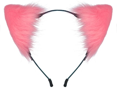Foto 2 | Foto 2 | Diadema Qinruan Con Orejas De Piel Sintética De Gato Y Zorro Para Halloween - Venta Internacional.