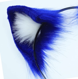 Foto 3 | Foto 3 | Diadema Qinruan Con Orejas De Piel Sintética De Zorro Y Gato Hecha A Mano - Venta Internacional.