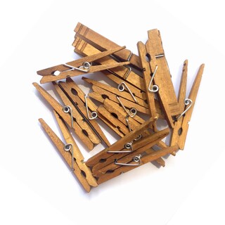 Foto 2 | Foto 2 | Pinzas Para Ropa Lwr Crafts De Madera  Tamaño Grande  8 4 Cm  30 Unidades (jacobinas) - Venta Internacional.