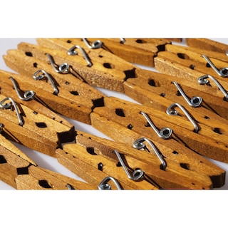 Foto 3 | Foto 3 | Pinzas Para Ropa Lwr Crafts De Madera  Tamaño Grande  8 4 Cm  30 Unidades (jacobinas) - Venta Internacional.