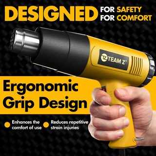 Foto 4 | Foto 4 | Pantalla Lcd Heat Gun Team Z De 1800 W 100-600 °c Con 4 Boquillas - Venta Internacional.