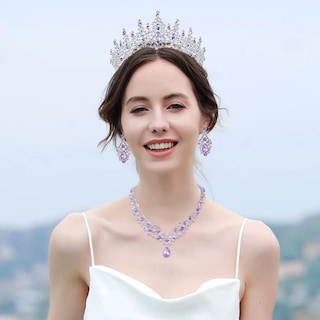 Foto 3 | Foto 3 | Set De Joyas Kamirola Con Tiaras Y Coronas Para Mujer (tr28) - Venta Internacional.