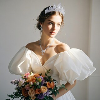 Foto 3 | Foto 3 | Set De Joyas Kamirola Con Tiaras Y Coronas Para Mujer (tr45) Plateado - Venta Internacional.