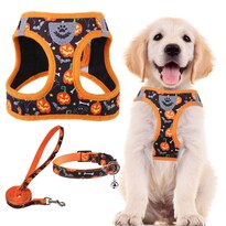 Juego De Arneses Para Perros Pupteck  Ajustable  Sin Tirones  Xs - Venta Internacional.
