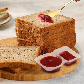 Foto 6 | Foto 6 | Contenedores De Condimentos Reutilizables Cjt 12 Juegos Con Tapas Y 2 Compartimentos - Venta Internacional.