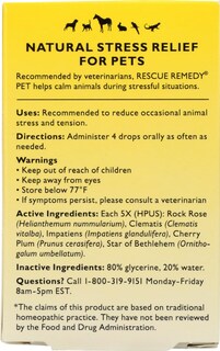 Foto 3 | Foto 3 | Suplemento Bach Pet Rescue Remedy  10 Ml  Paquete De 4 - Venta Internacional.