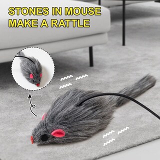 Foto 7 | Foto 7 | Juguete Colgante Para Gatos Mintcat 2 Unidades Para Gatos De Interior Con Ganchos Adhesivos - Venta Internacional.