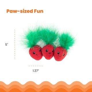 Foto 5 | Foto 5 | Juguete De Malla Dental Catstages Straw-babies Para Gatos Paquete De 3 - Venta Internacional.