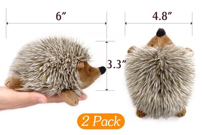 Foto 2 | Foto 2 | Juguete De Peluche Para Perros Pawaboo Hedgehog No Tóxico Supersuave Paquete De 2 - Venta Internacional.