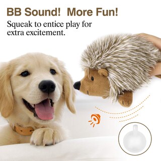 Foto 3 | Foto 3 | Juguete De Peluche Para Perros Pawaboo Hedgehog No Tóxico Supersuave Paquete De 2 - Venta Internacional.
