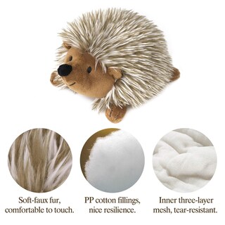 Foto 4 | Foto 4 | Juguete De Peluche Para Perros Pawaboo Hedgehog No Tóxico Supersuave Paquete De 2 - Venta Internacional.